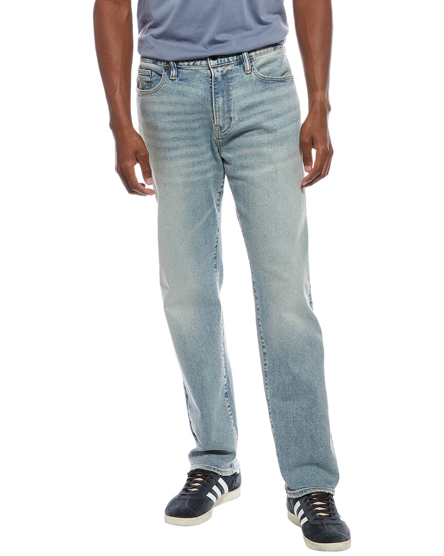 Todd Snyder Stretch Faded Indigo Wash Straight Fit Jean In Blue