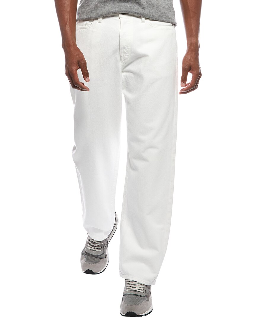 Todd Snyder Classic White Wash Straight Fit Jean In White