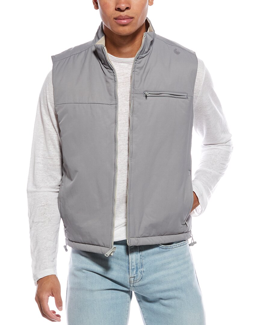 Vince Reversible Vest In Multi