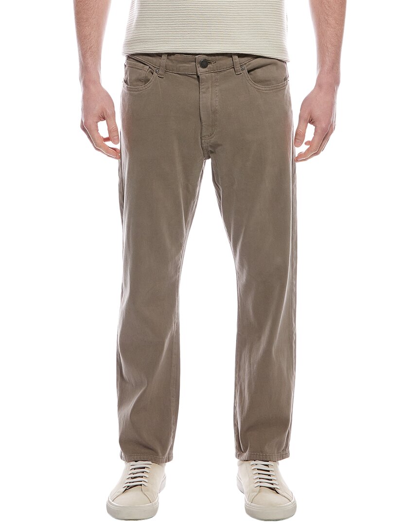 Dl1961 Avery Enoki Twill Straight Jean In Gray