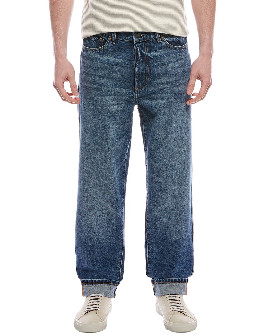 Dl1961 Noah Alamo Cuffed Straight Jean In Blue