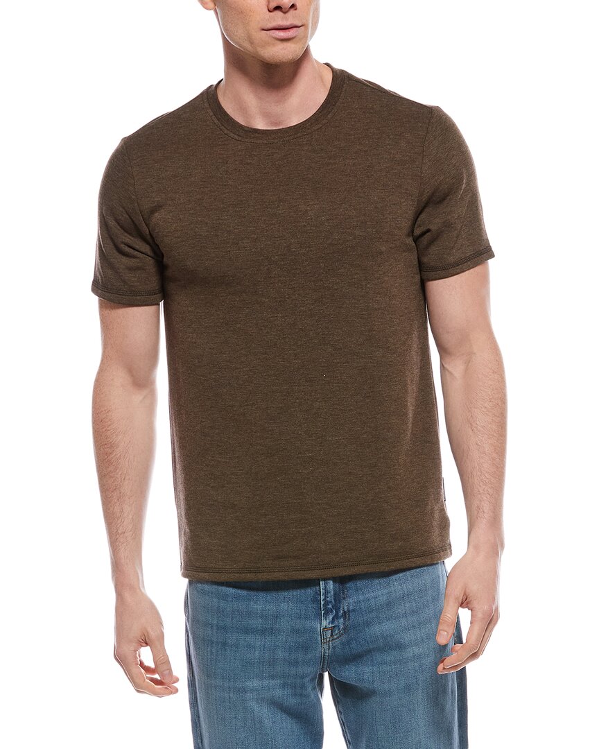 Eddie Bauer Lounge T-shirt In Brown