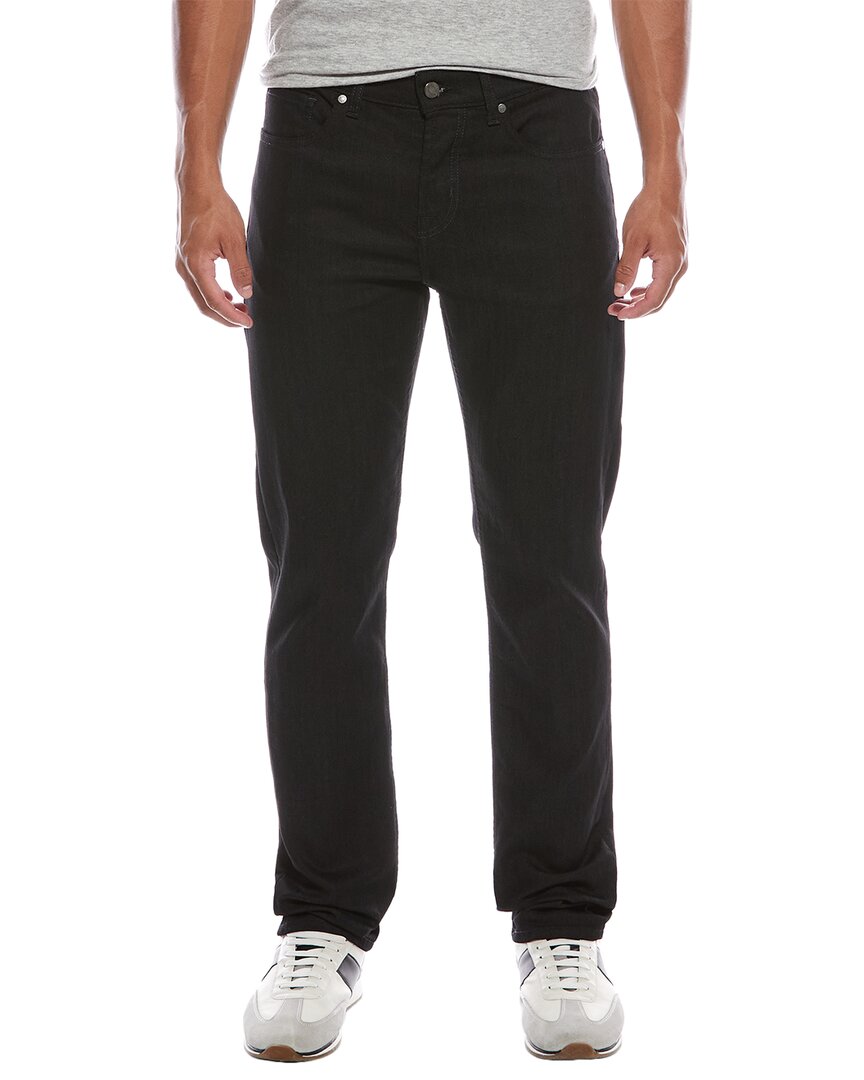 7 For All Mankind Slimmy Black Jean In Black