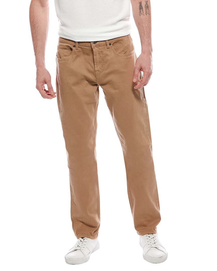 7 For All Mankind Slimmy Slim Fit Clean Pocket Performance Jeans In Black