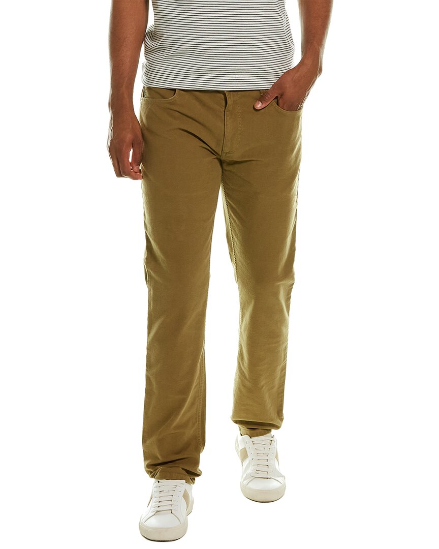 Billy Reid Moleskin Olive Slim Fit Jean In Green ModeSens