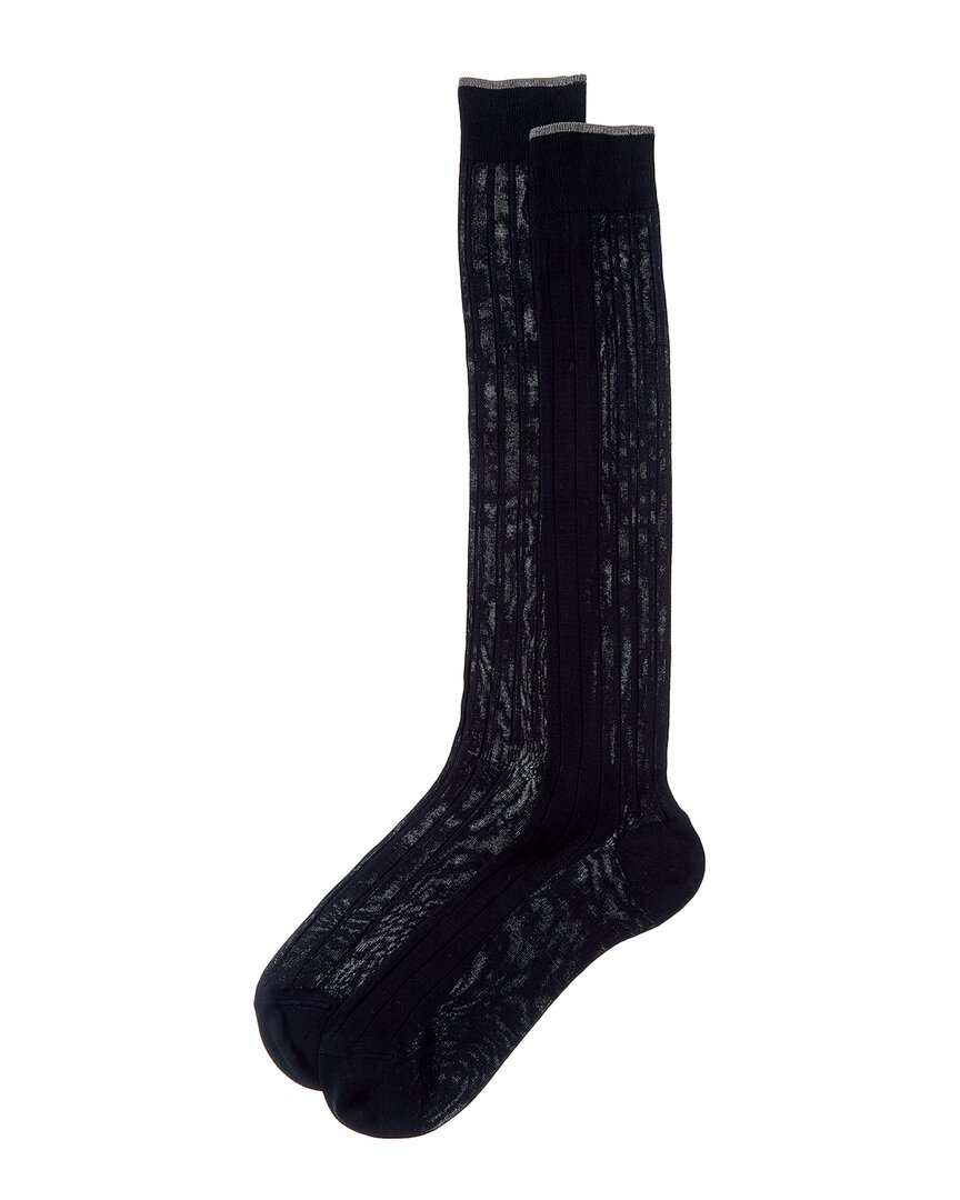 Brunello Cucinelli Socks In Black