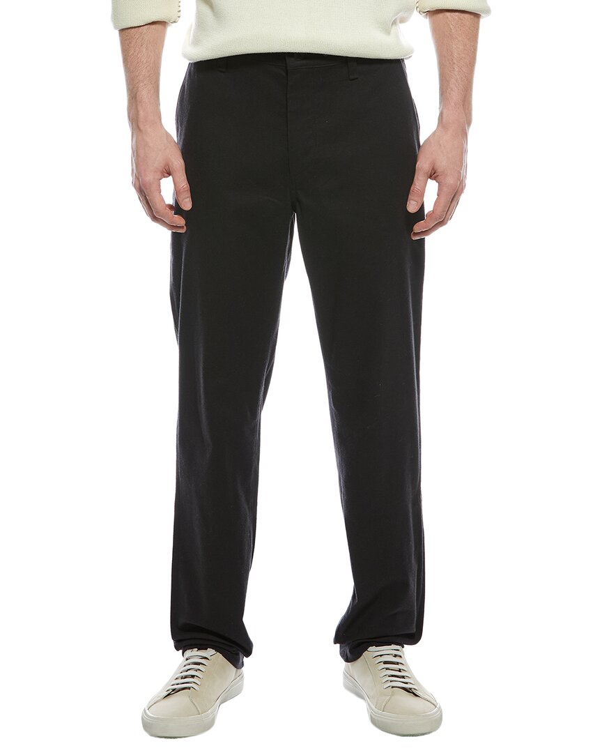 Rag & Bone Standard Flannel Chino Pant In Black