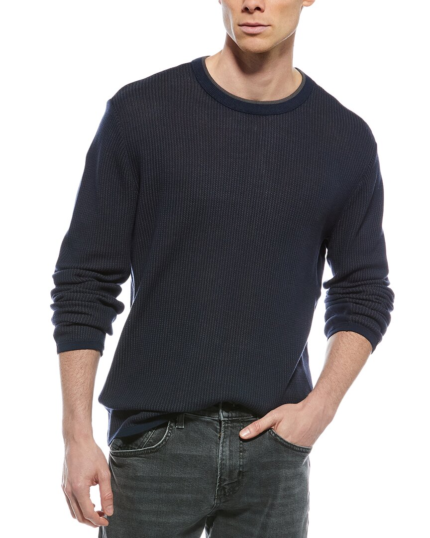 Rag & Bone Harvey Sweater In Blue