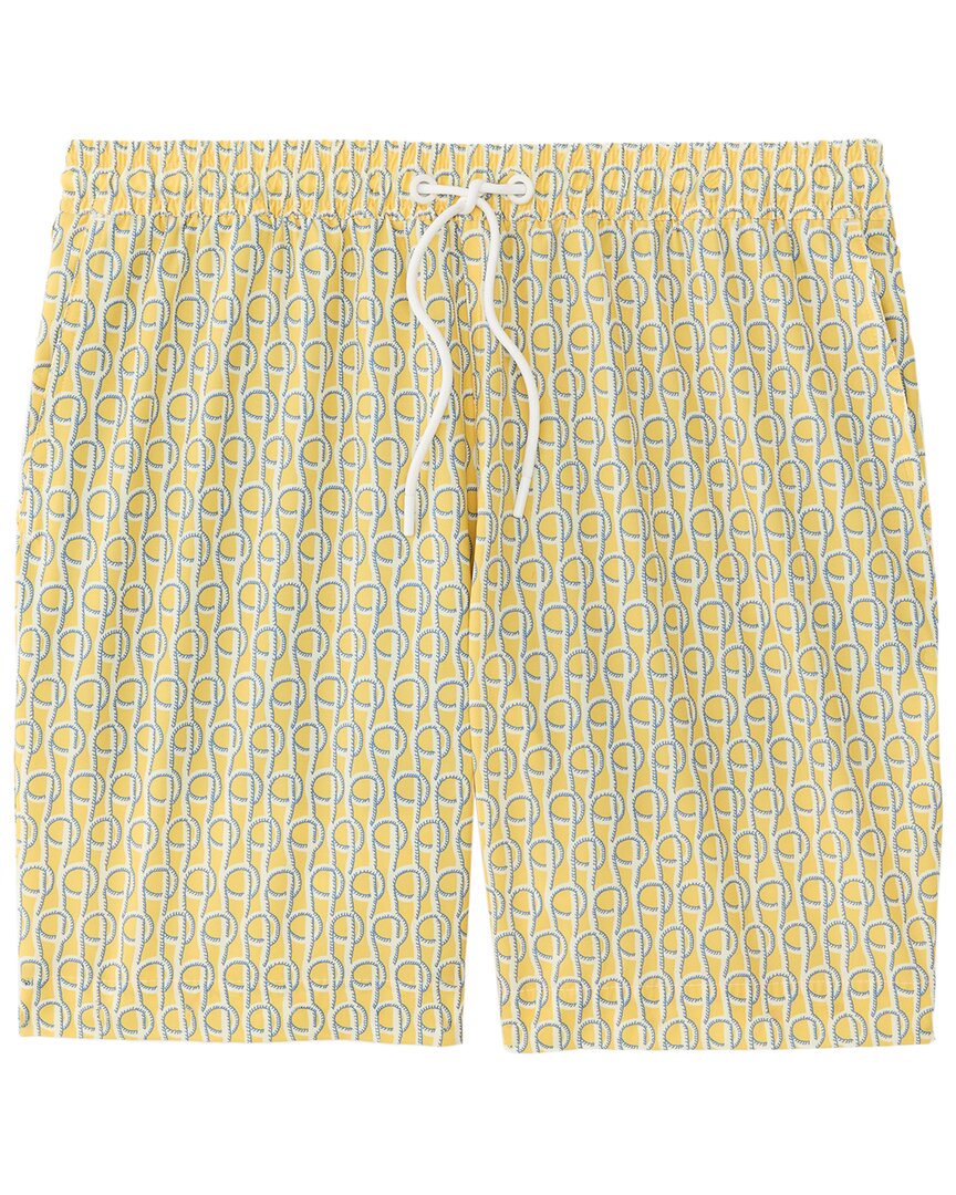 J.mclaughlin Bruce Swim Trunk In Neutral