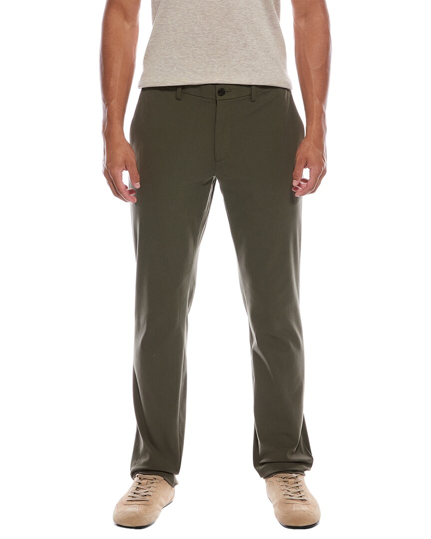 Theory Zaine Stretch Pant In Green