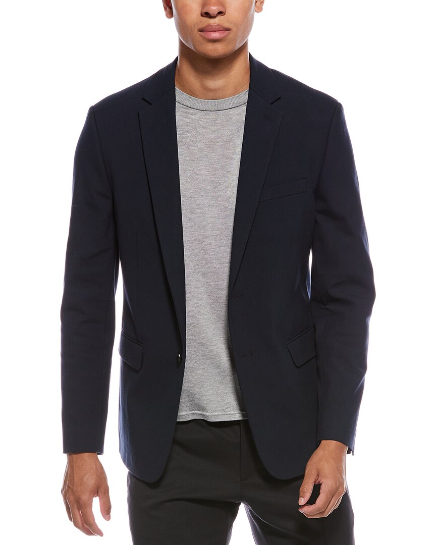 Theory Morton Blazer In Blue
