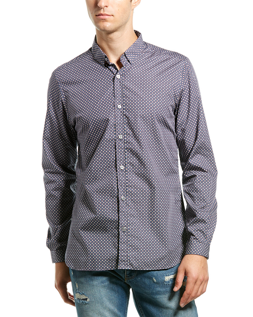 The Kooples Violet Corner Fitted Woven Shirt Men's S | eBay
