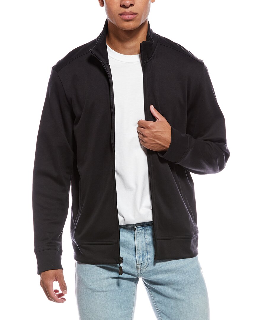 Tommy Bahama Martinique Full Zip Jacket In Black