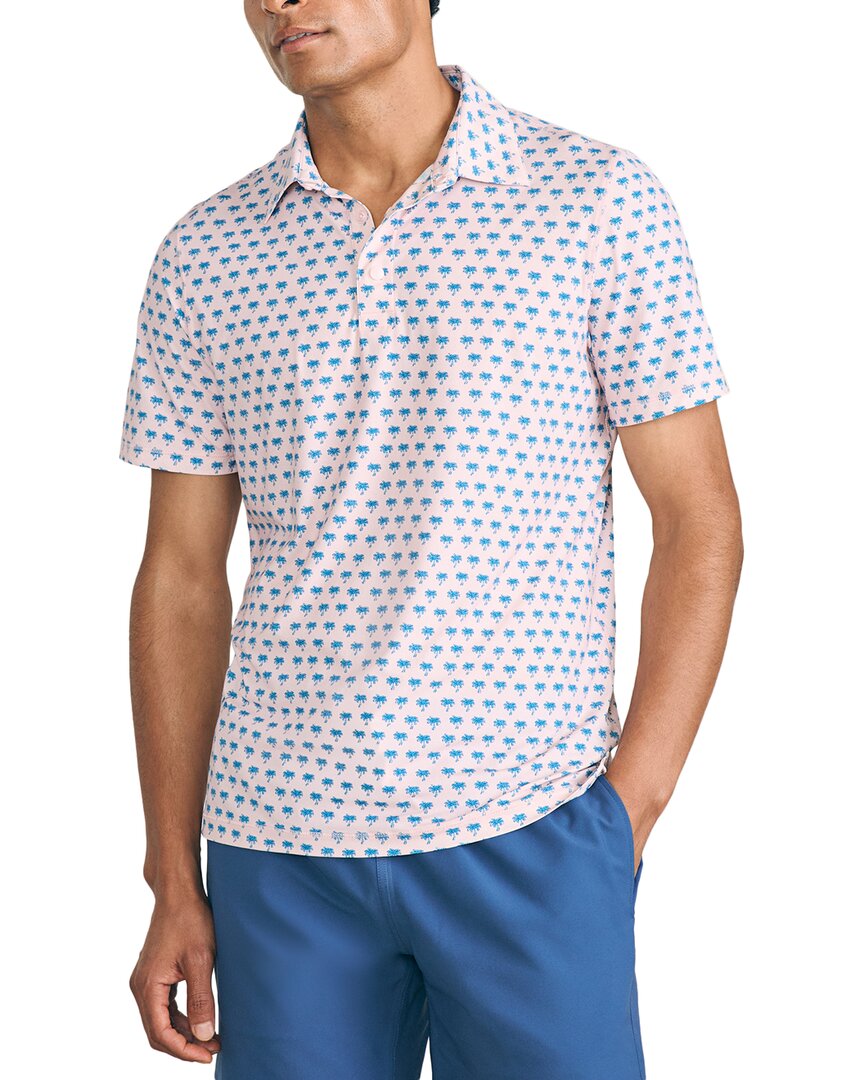 Faherty Shorelite Up Polo In Multi