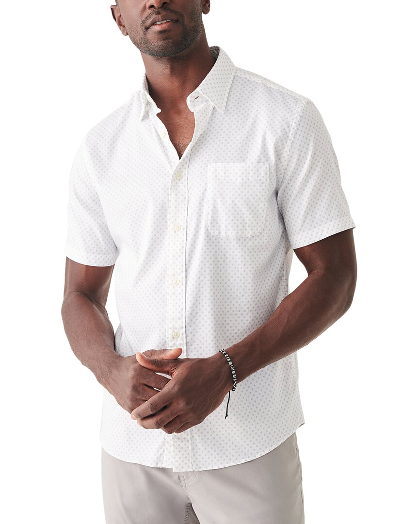 Faherty Movement Shirt In White