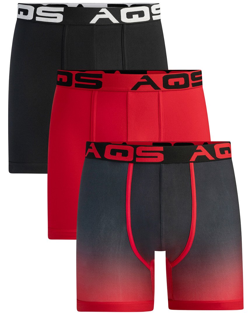AQS AQS PACK OF 3 OMBRE BOXER/TRUNKS