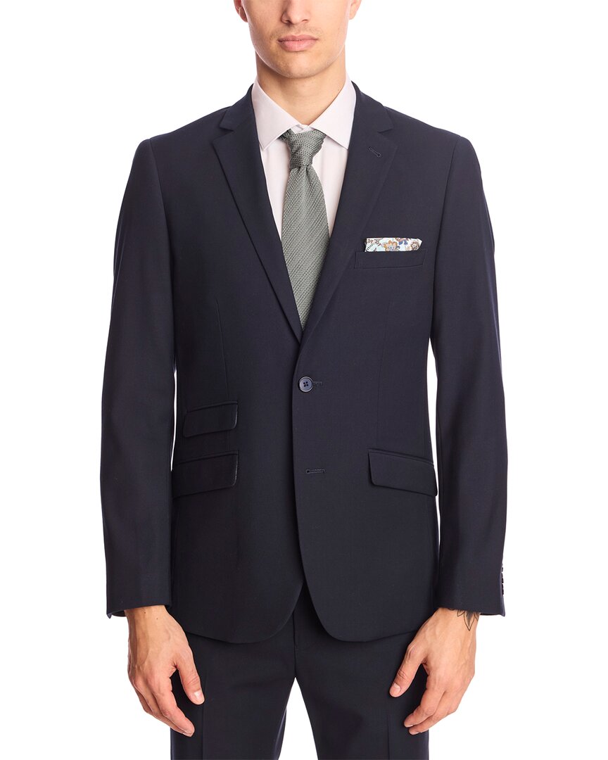 Paisley & Gray Dover Notch Jacket In Blue