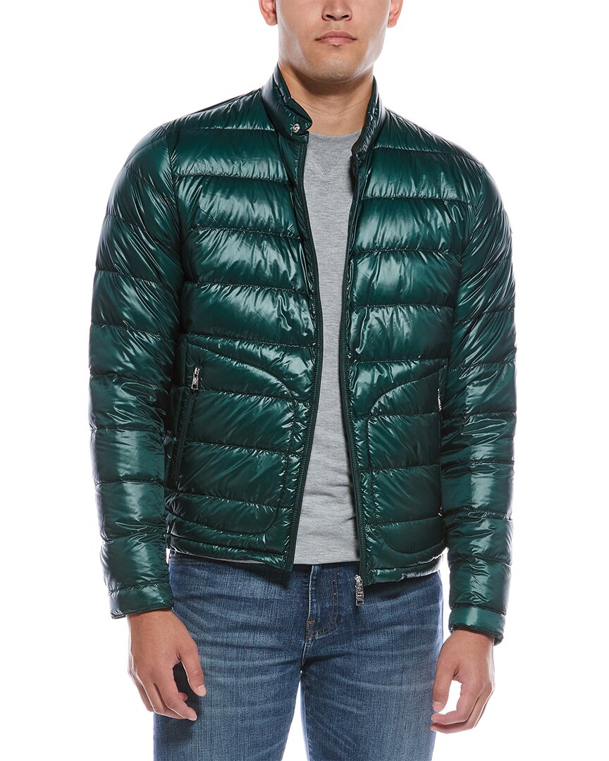 Moncler Acorus Quilted Jacket In Green