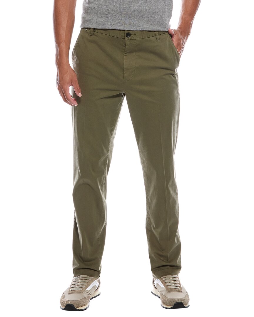 Hugo Boss Kane Regular Tapered Trouser In Green