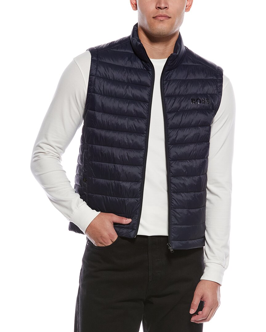 Hugo Boss Calano Vest In Blue