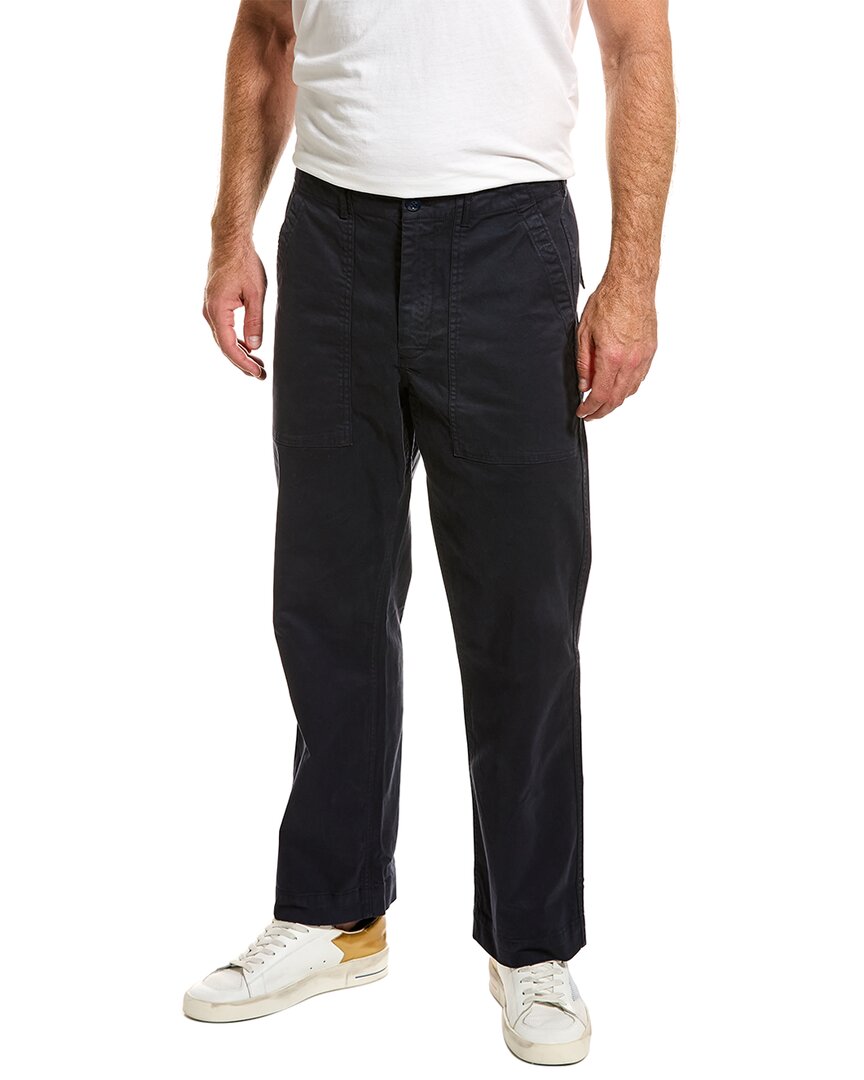 Alex Mill Field Pant In Chino In Blue