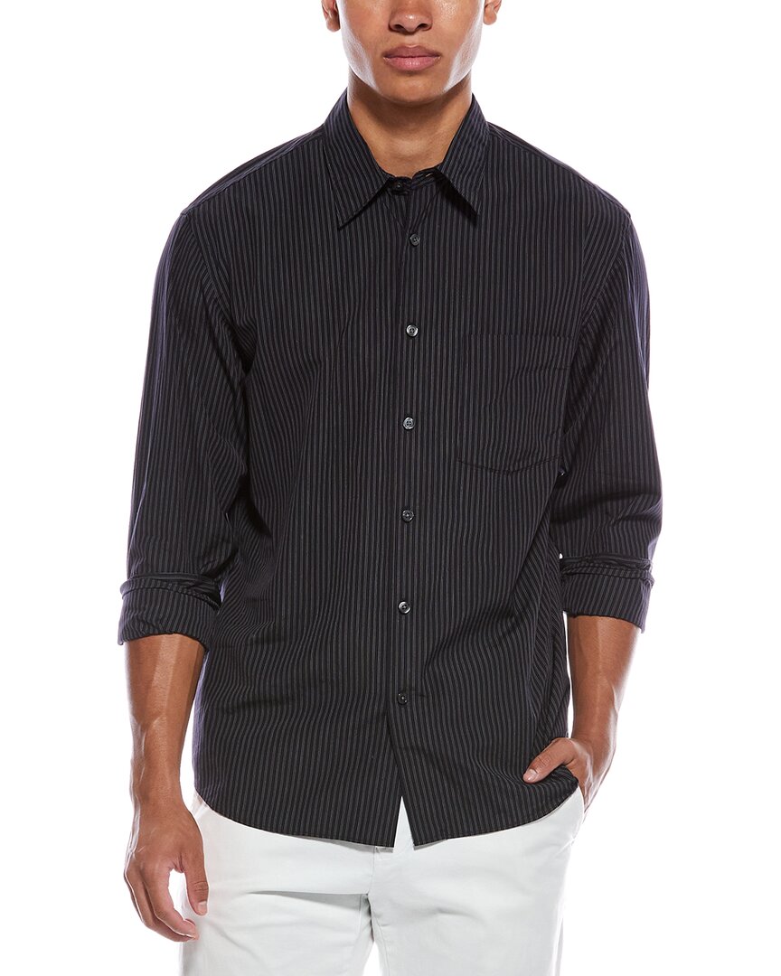 Theory Weekend Shirt In Blue