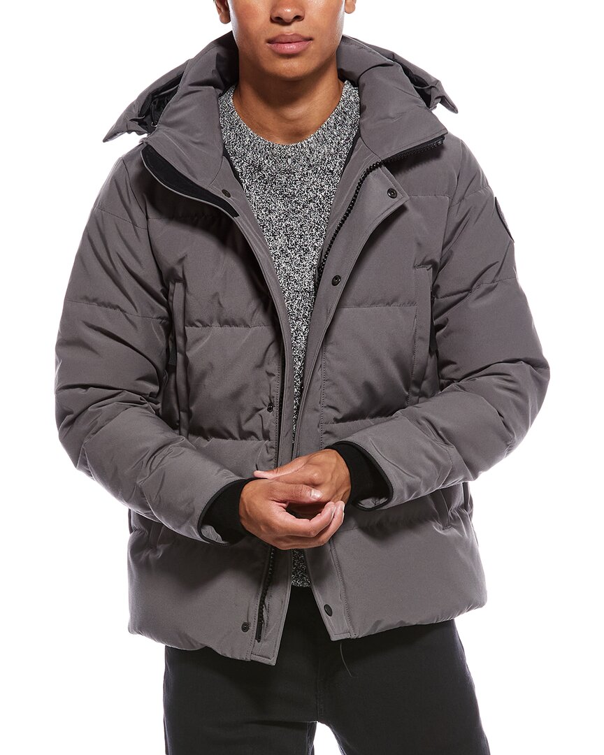 Canada Goose Macmillan Water Repellent 625 Fill Power Down Parka In Gray