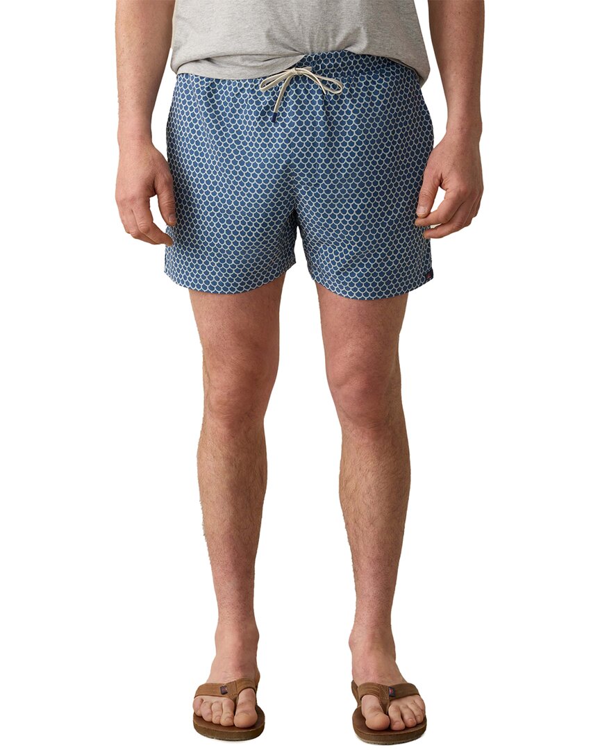 Faherty Shorelite Trunk In Blue