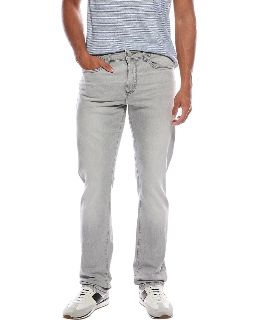 Dl1961 Russell Light Smoke Slim Straight Jean In Gray