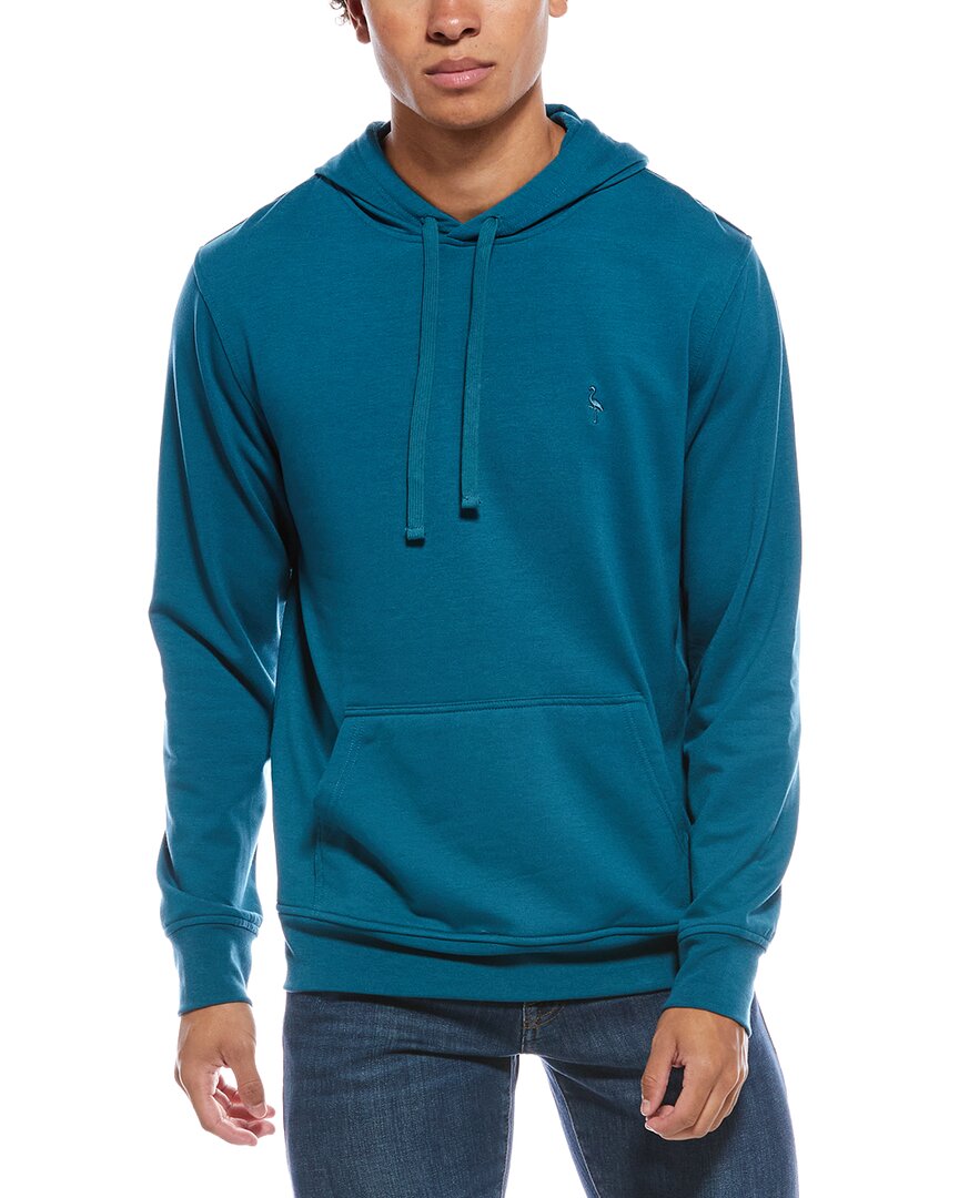 Tailorbyrd Fleece Hoodie In Blue