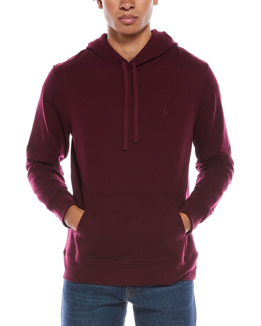 Tailorbyrd Cozy Knit Hoodie In Purple
