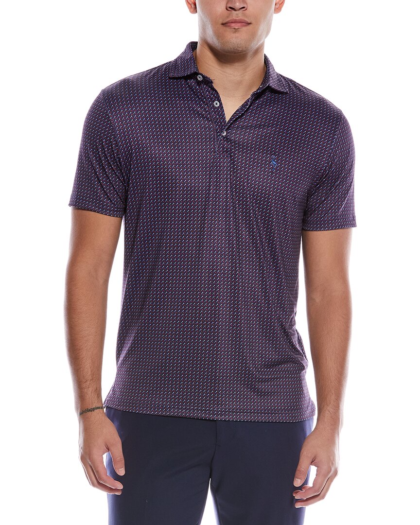 Tailorbyrd Golf Tees Performance Polo Shirt In Blue