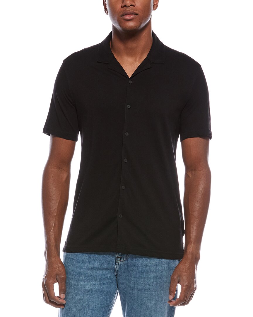 John Varvatos Brewer Shirt In Black