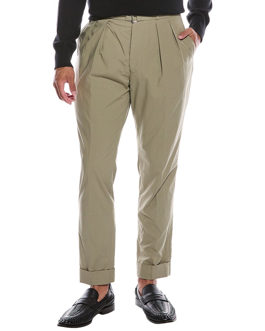 Officine Generale Pierre Poplin Pant In Green