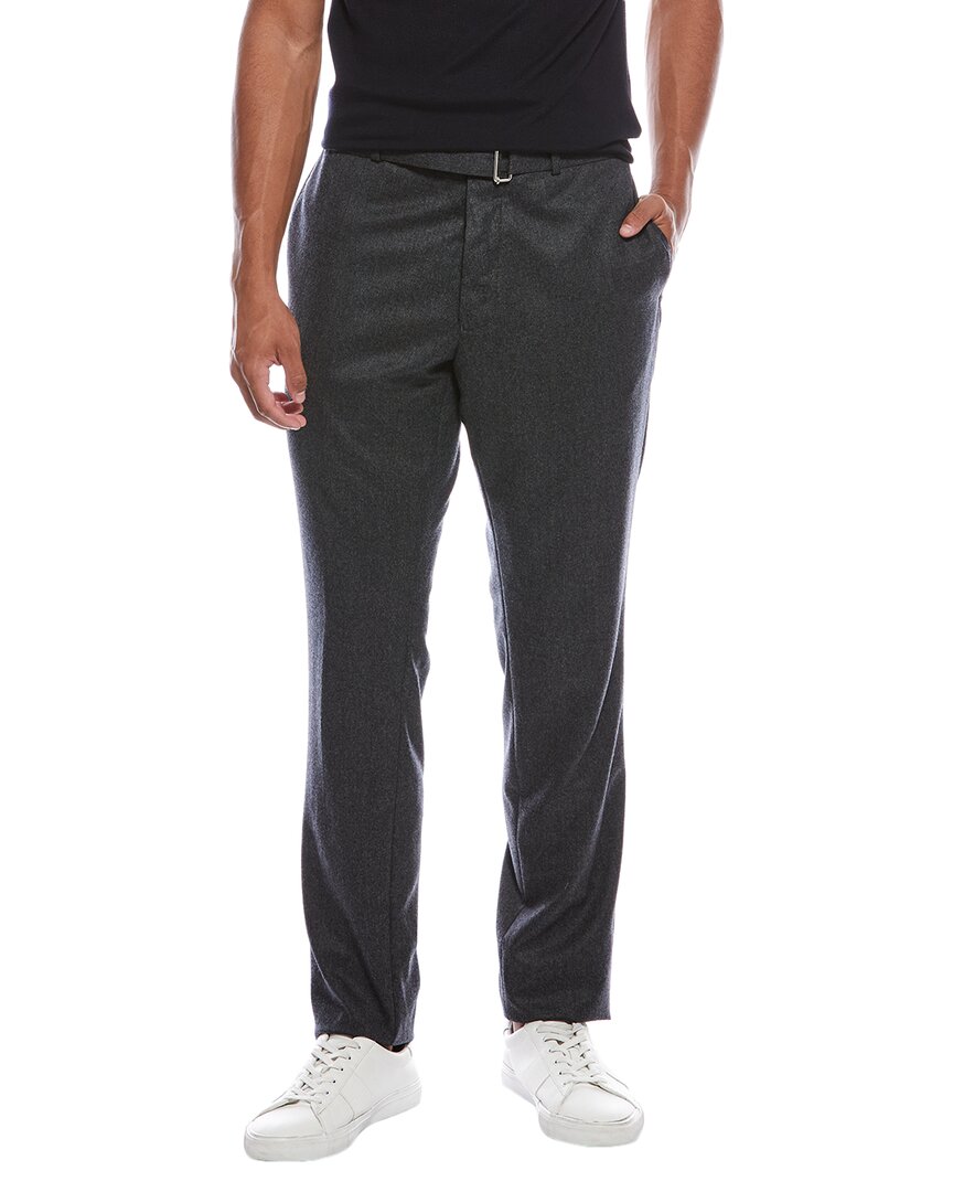 Officine Generale Pierre Wool Pant In Gray