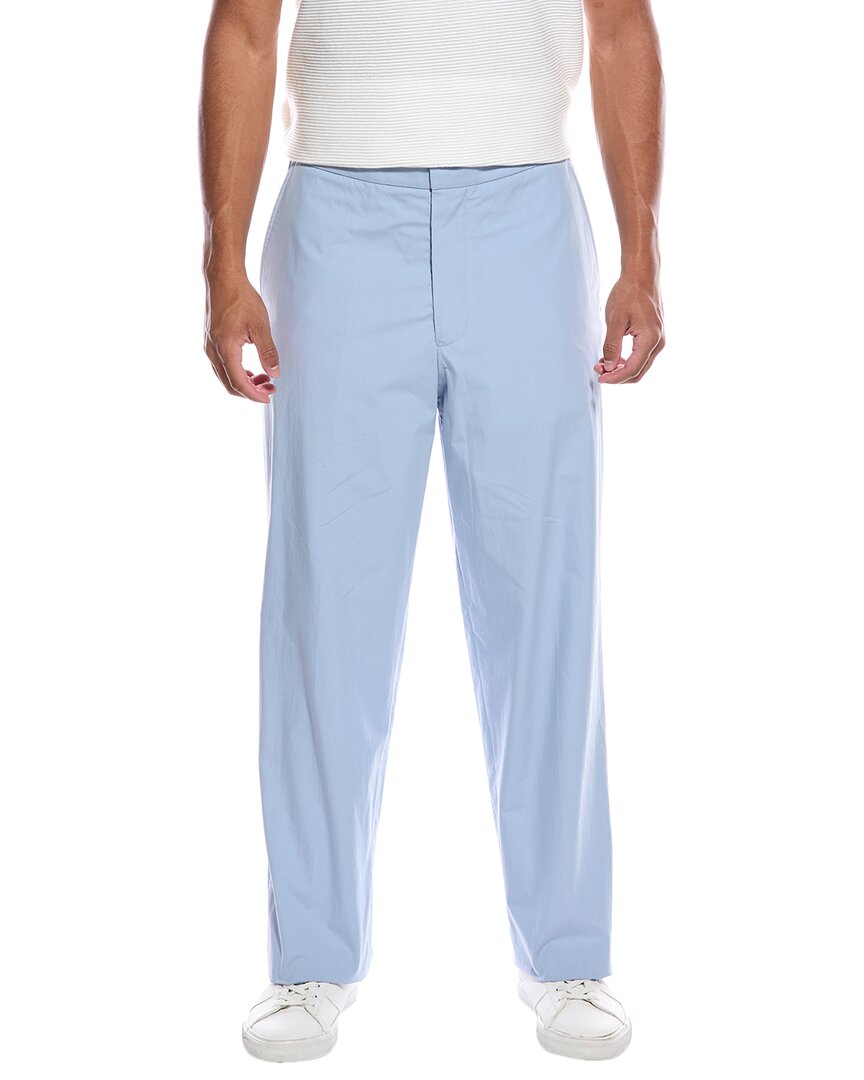 Officine Generale Officine Générale Nash Poplin Pant In Blue
