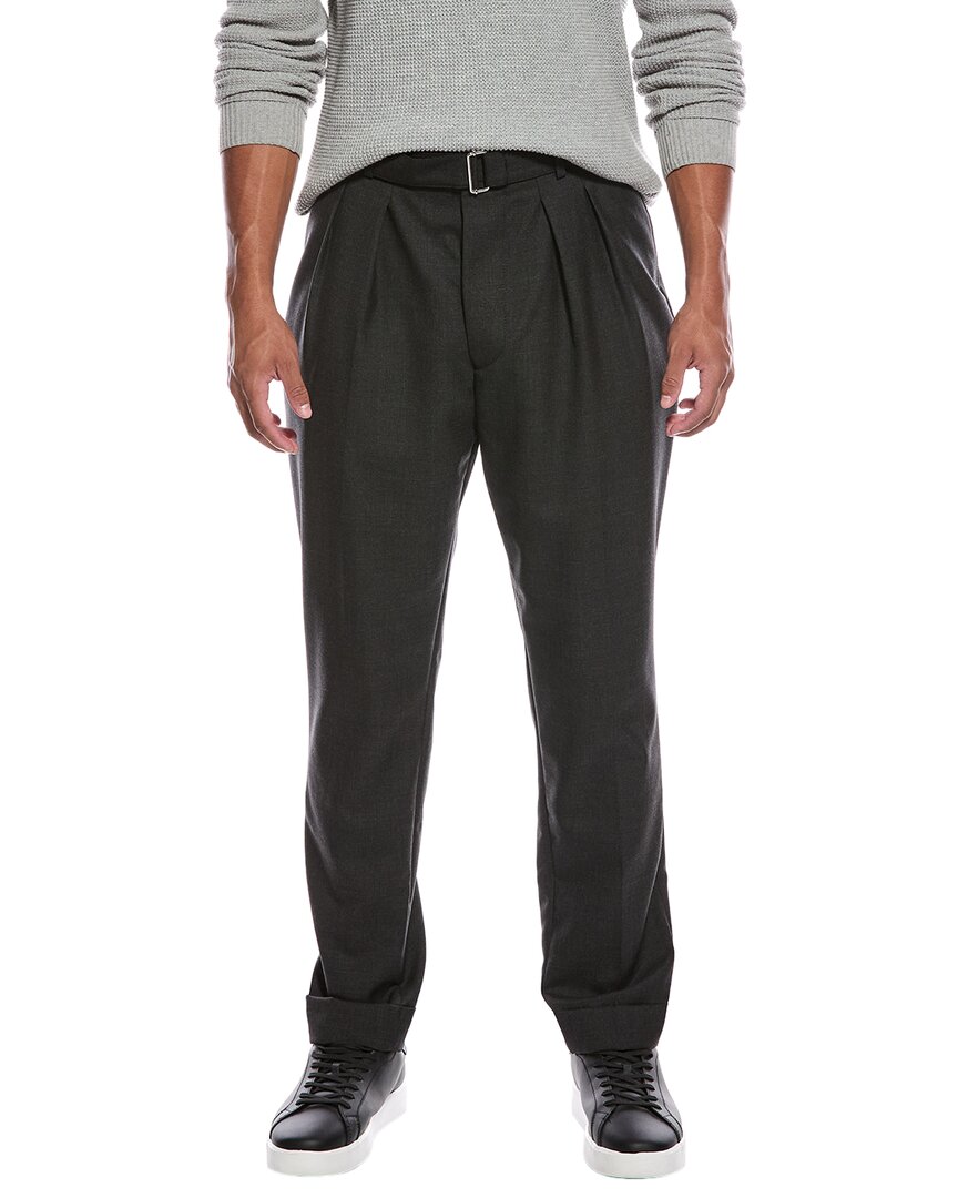 Officine Generale Officine Générale Pierre Wool Pant In Green