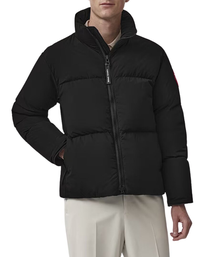 Canada Goose Lawrence Puffer Jacket In Black