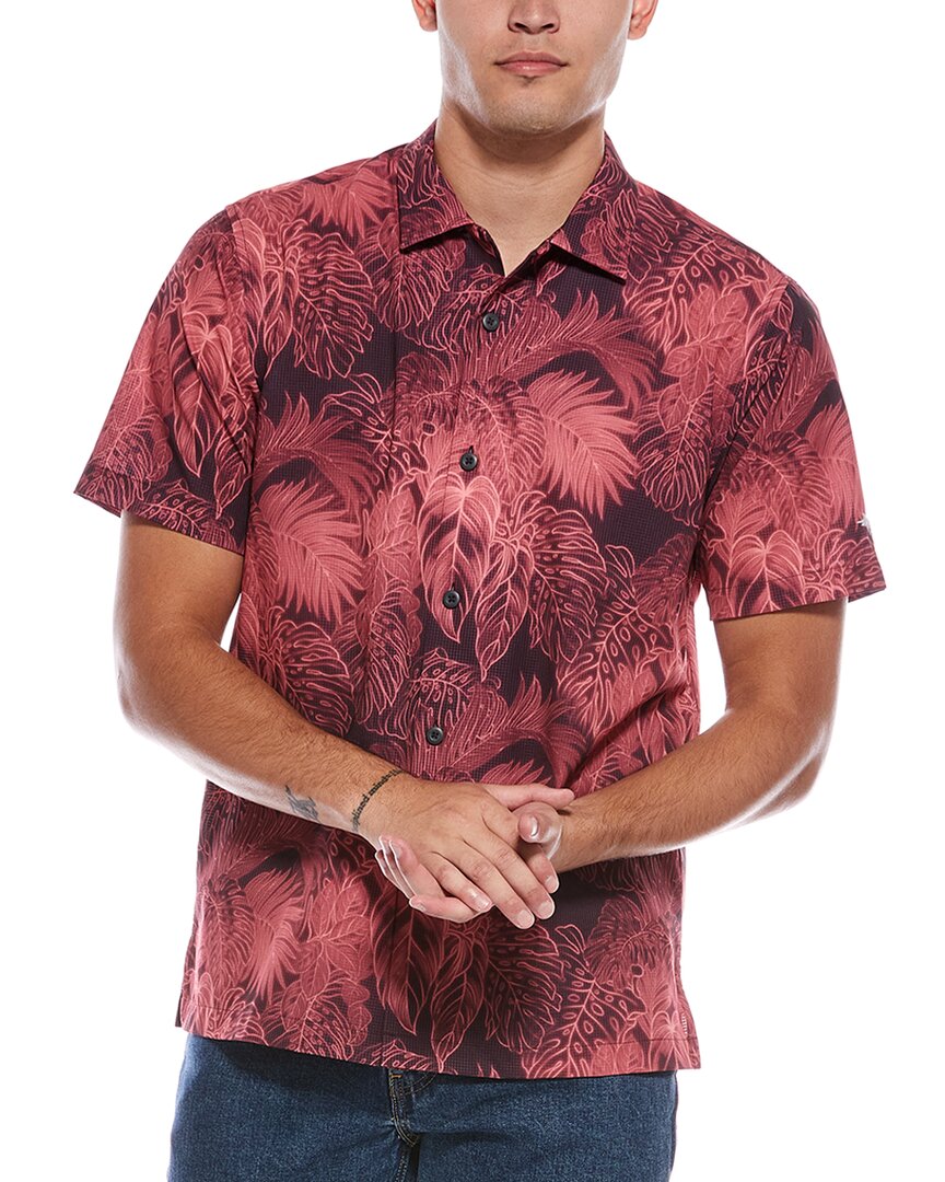 Tommy Bahama Luminescent Shirt In Red