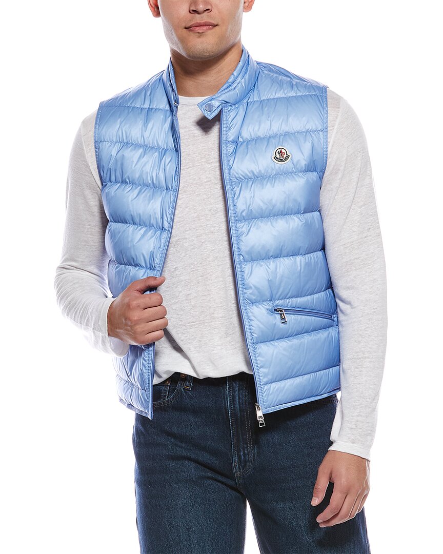 Moncler Gui Vest In Blue