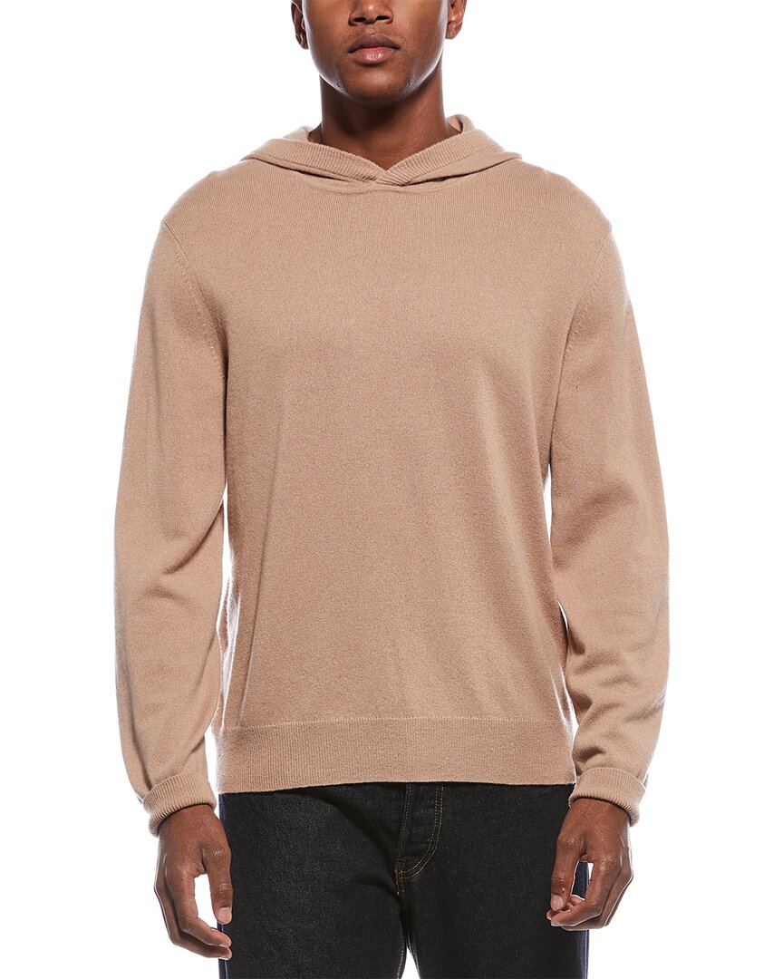 Theory Hilles Cashmere Hoodie In Neutral