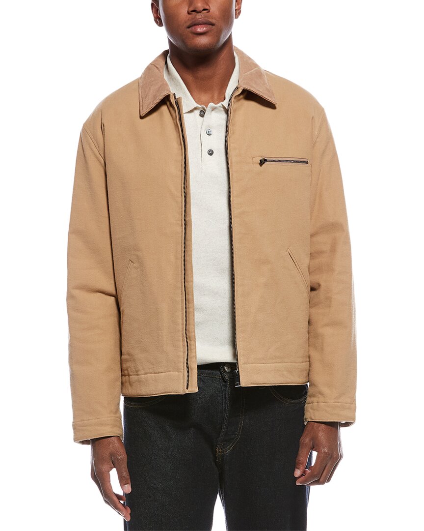 Theory Workwear Jacket In Nude