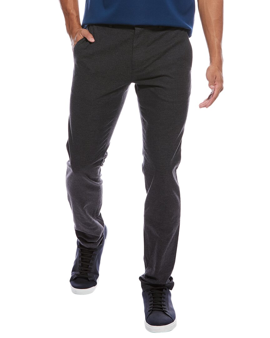 Theory Zaine Twill Pant In Gray