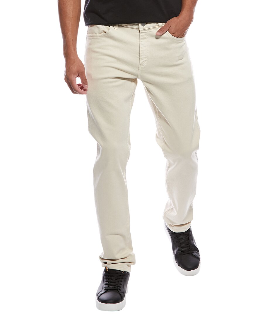 Theory Slim Fit Sand Jean In Neutral