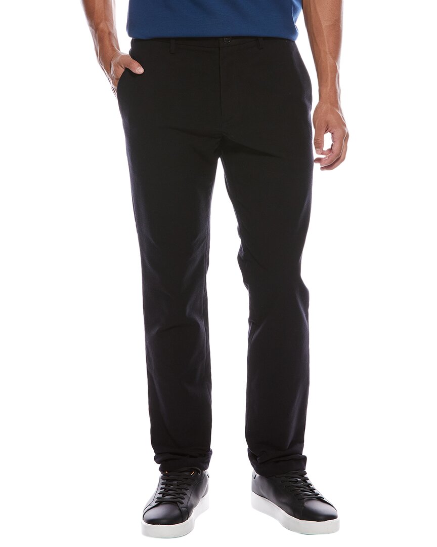 Theory Curtis Drawstring Wool-blend Pant In Black