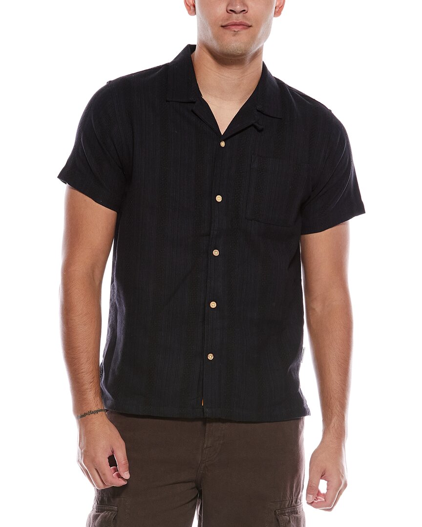 Sovereign Code Breen Woven Shirt In Blue