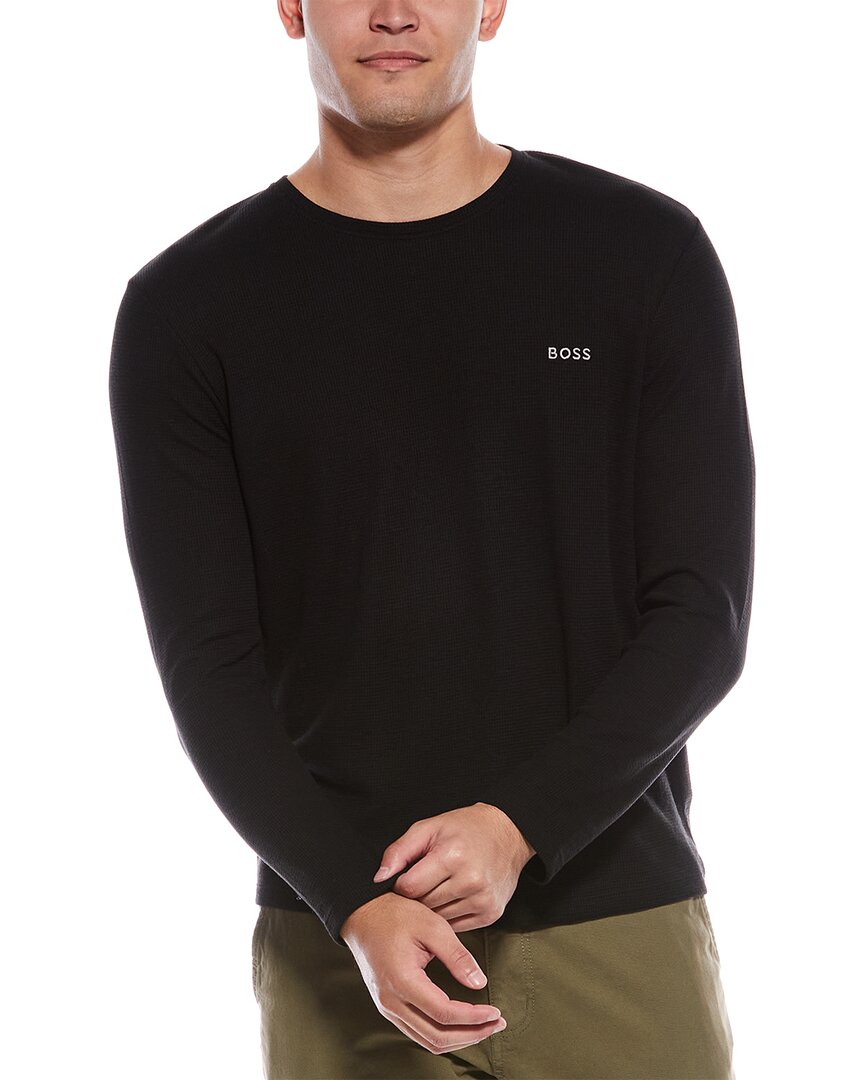 Hugo Boss T-shirt With Logo In Black
