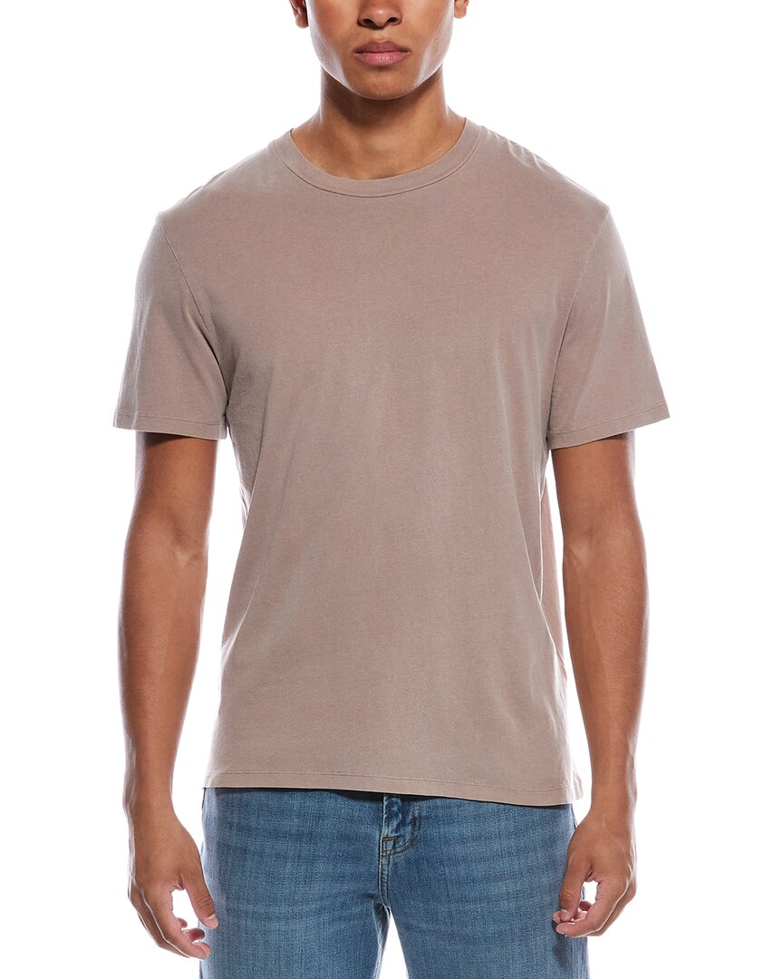Frame Relaxed Cotton T-shirt In Pink