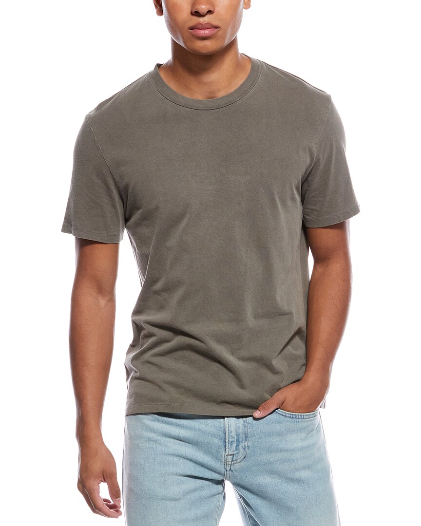 Frame Denim Relaxed T-shirt In Green