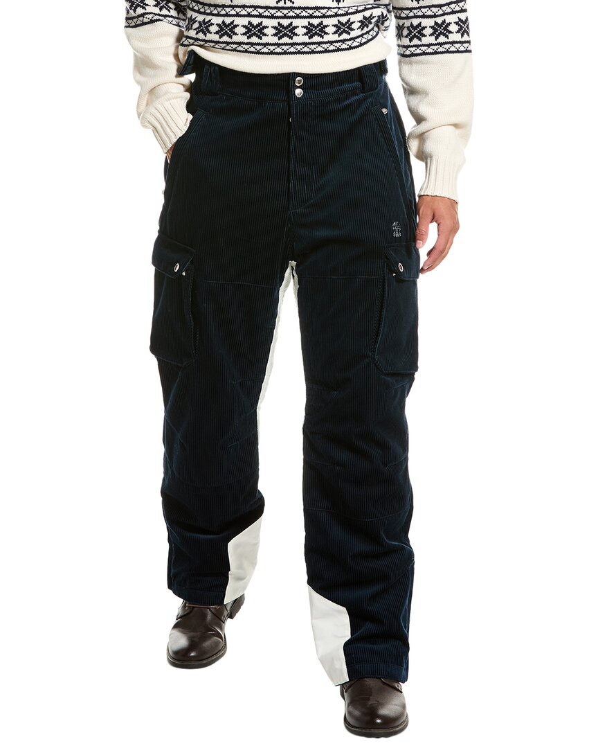 Brunello Cucinelli Pant In Blue